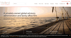 Desktop Screenshot of maitlandgroup.com
